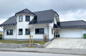 Dacheindeckung inklusive Garage