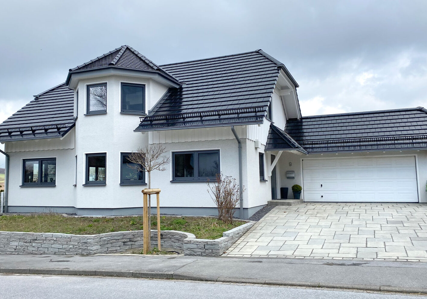 Dacheindeckung inklusive Garage
